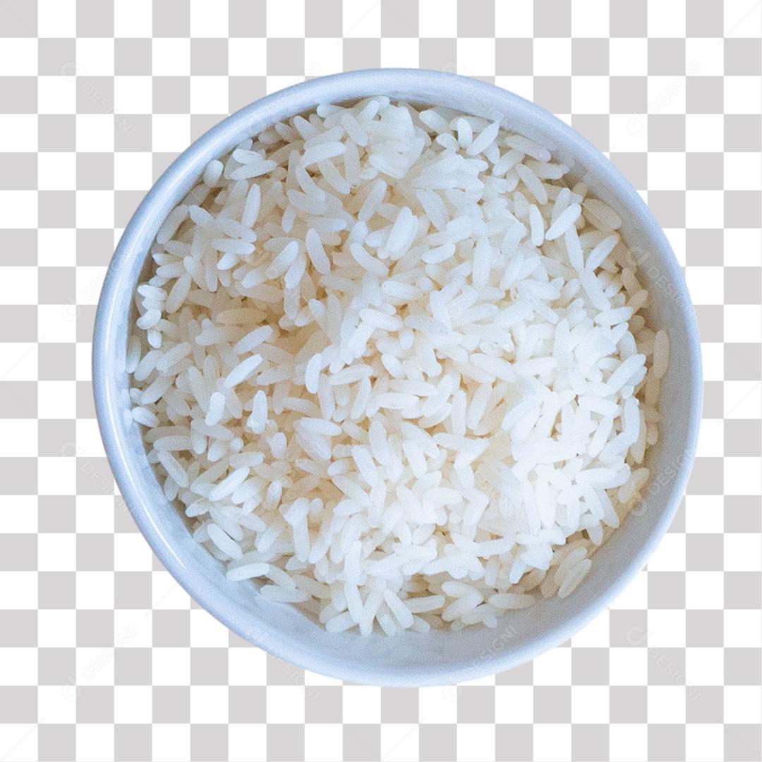 Pote Branco Arroz PNG Transparente Sem Fundo