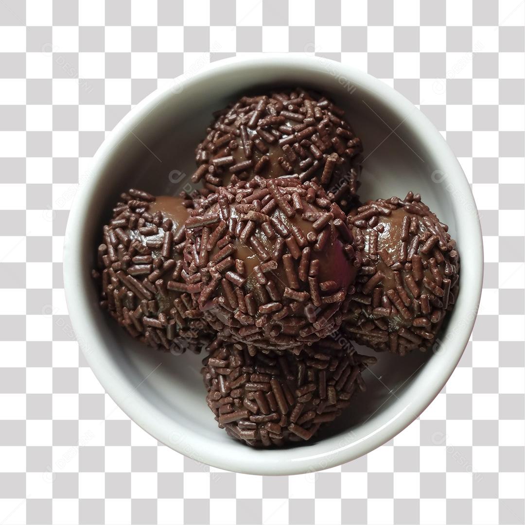 Pote Branco Com Brigadeiro PNG Transparente Sem Fundo