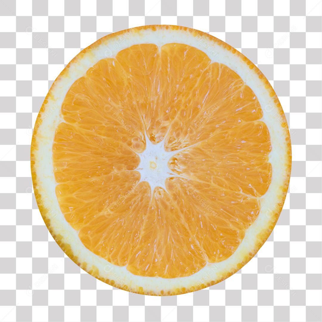 Laranja Cortada PNG Transparente Sem Fundo