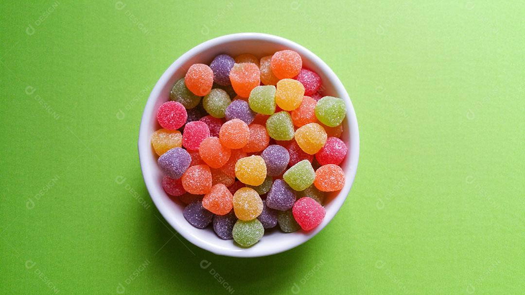 Confetes Coloridos Espalhados Imagem JPG