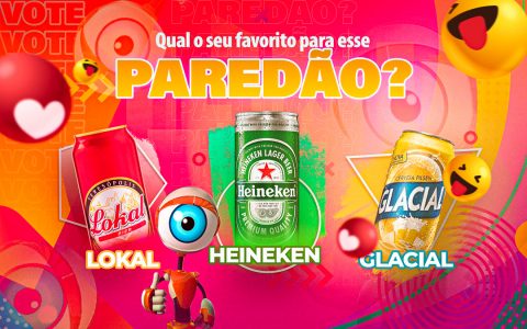 Social Media Qual o Seu Favorito Para Esse Paredão Cerveja PSD Editável