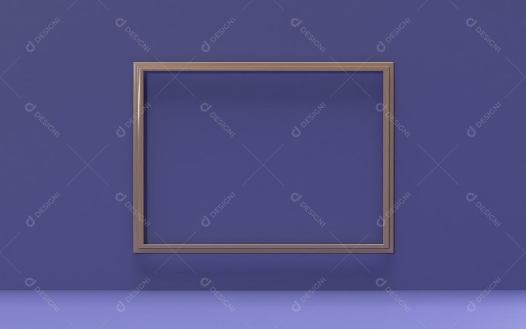 Background Roxo Com Quadro Imagem JPG