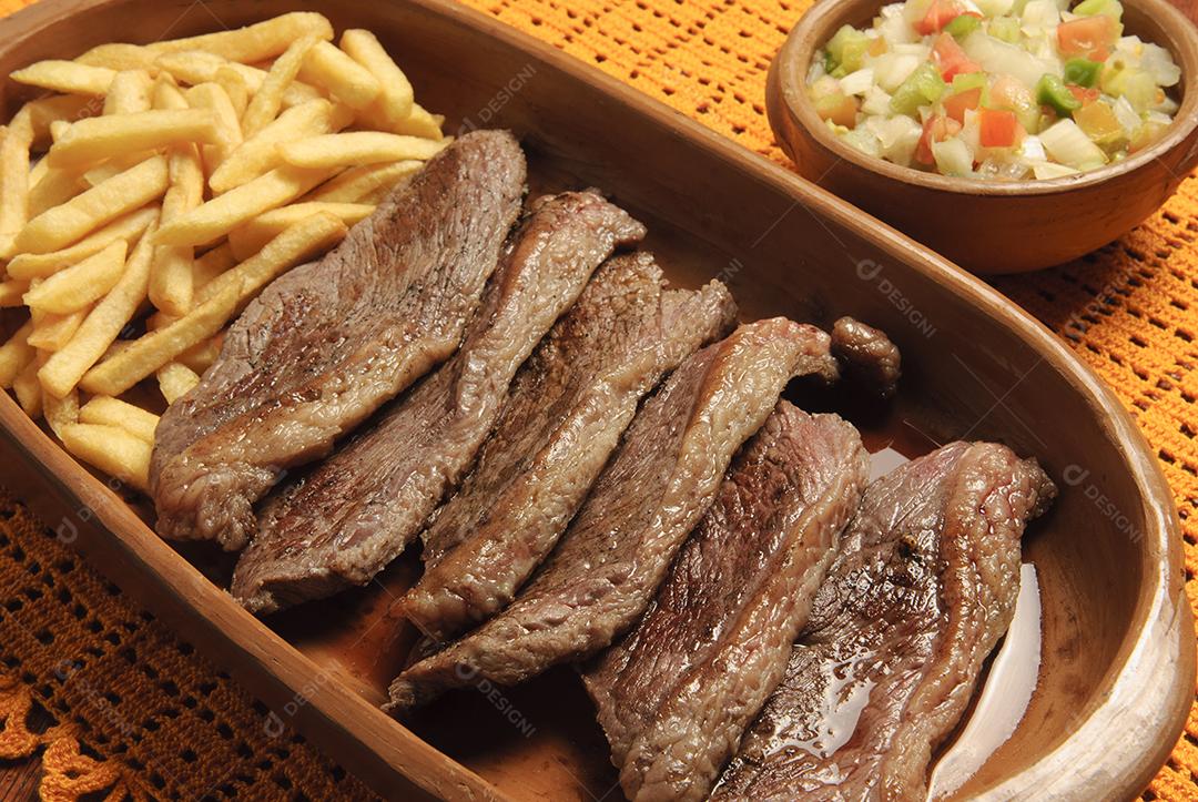 Picanha Barbecue Assada Na Brasa Imagem JPG