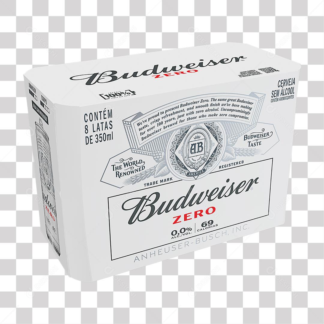 Budweiser Zero Pack PNG Transparente