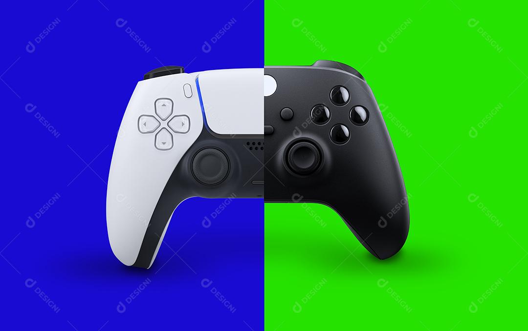 Controladores de jogos da próxima geração divididos Imagem JPG