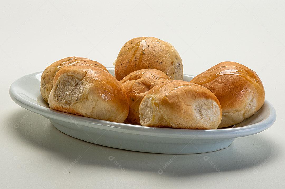 Vários Tipos de Pães Integrais e Com Sementes de Gergelim Imagem JPG