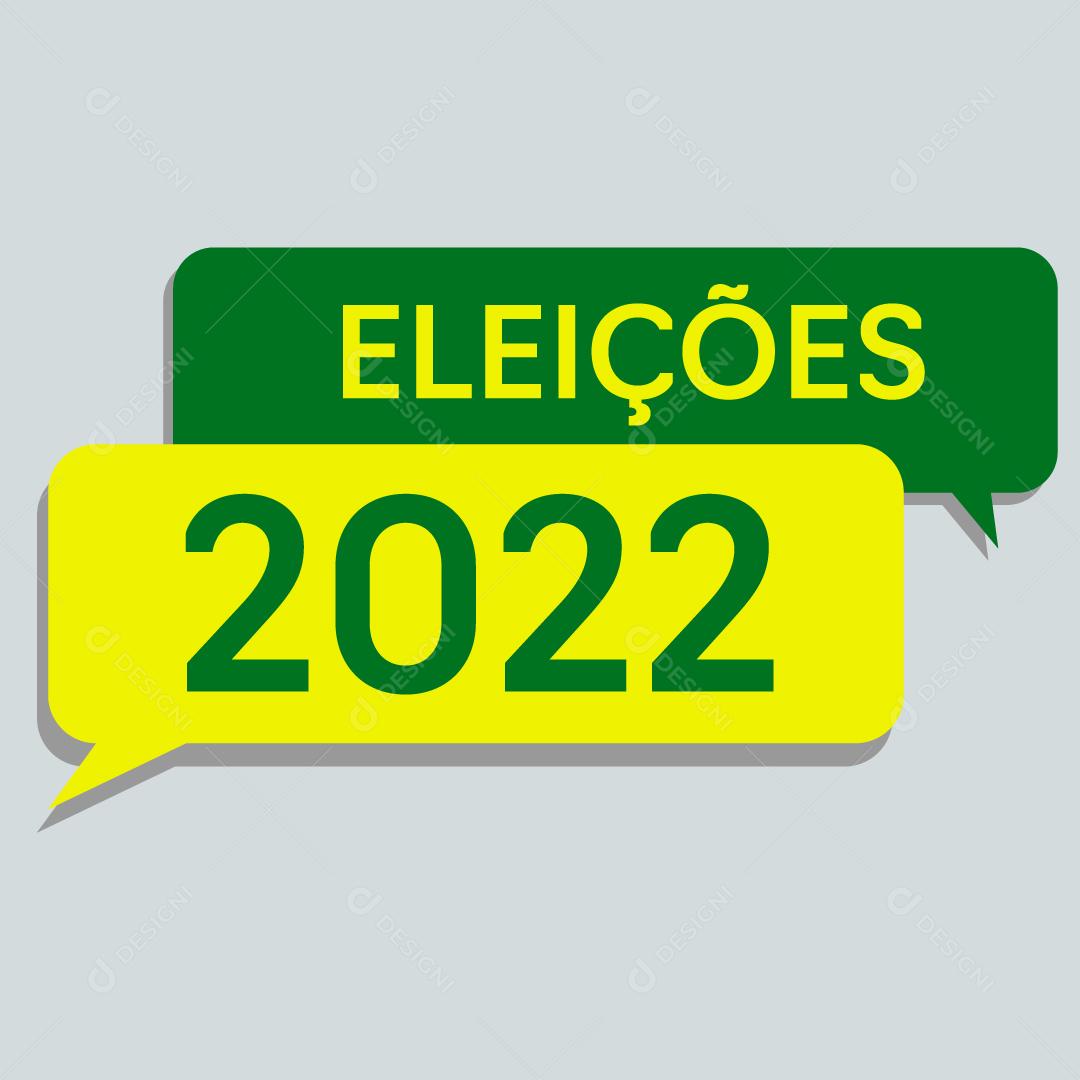 Eleições 2022 Tags Vetor EPS