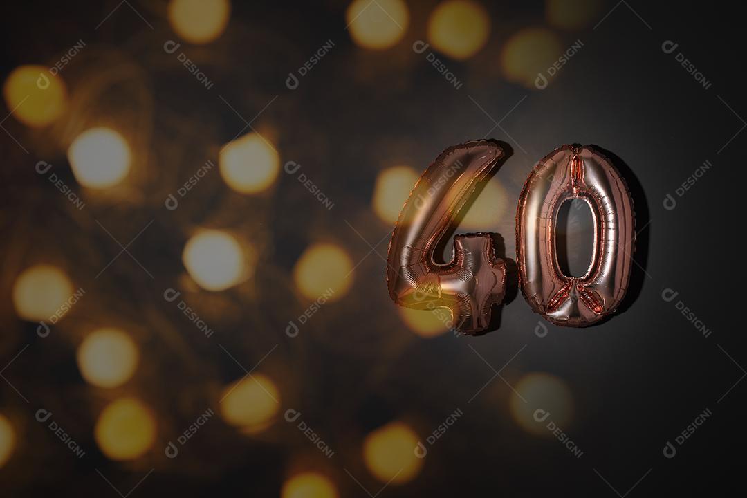 40 Com Luzes Coracão Imagem JPG