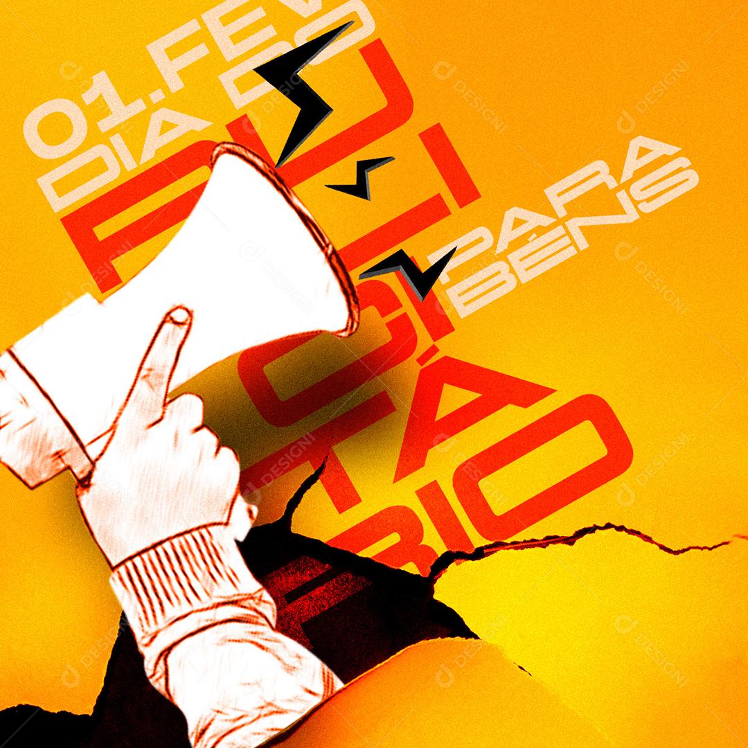 Social Media 1 De Janeiro Dia Do Publicitário Parabéns PSD Editável