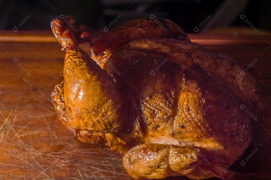 Comida frango assado restaurante Imagem JPG