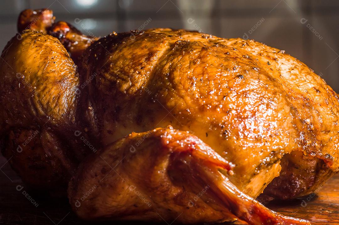 Comida frango assado restaurante Imagem JPG