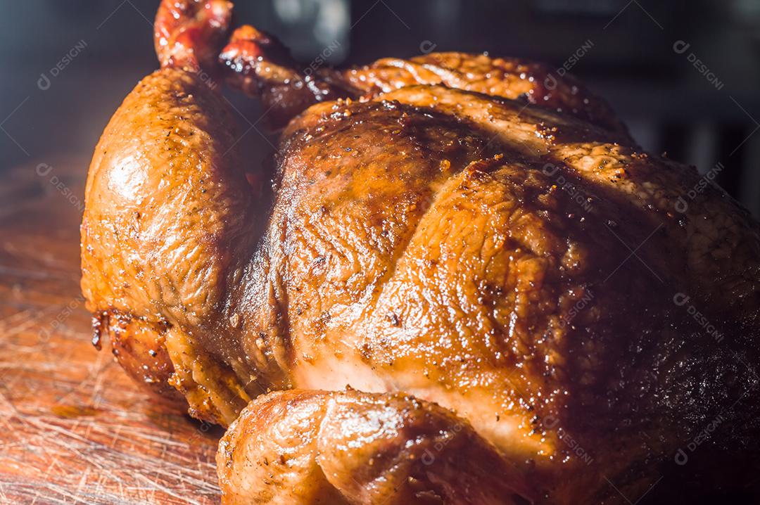 Comida frango assado restaurante Imagem JPG