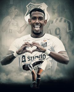 Flyer Jogador de Futebol Social Media PSD Editável