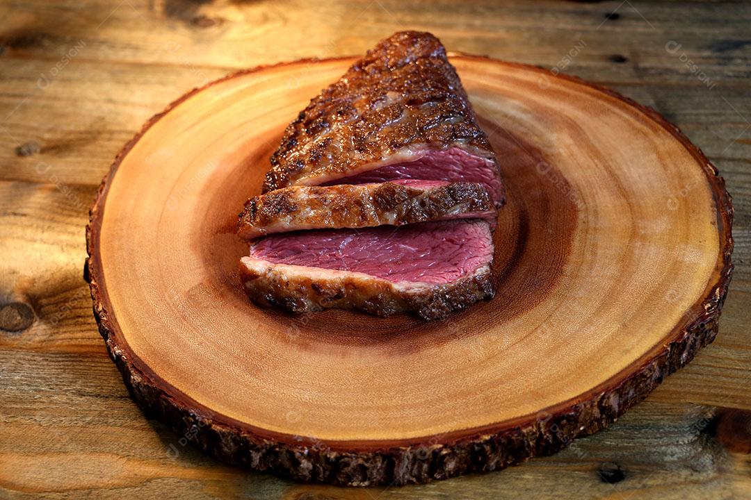 Picanha Tradicional Carne Rara Brasileira para Churrasco Bife Grelhado Imagem JPG