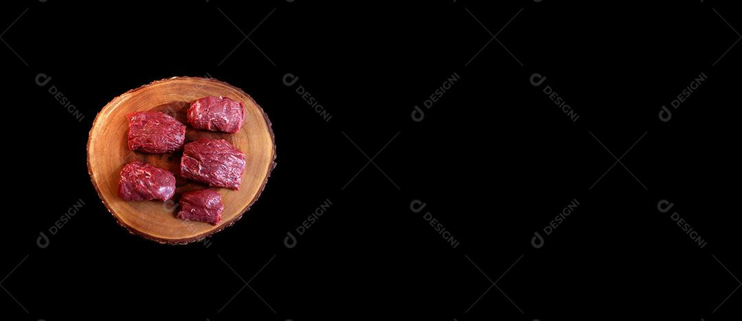 Fraldinha ou Vacio Corte Especial de Carne Limpa e Gordura da Carne Imagem JPG