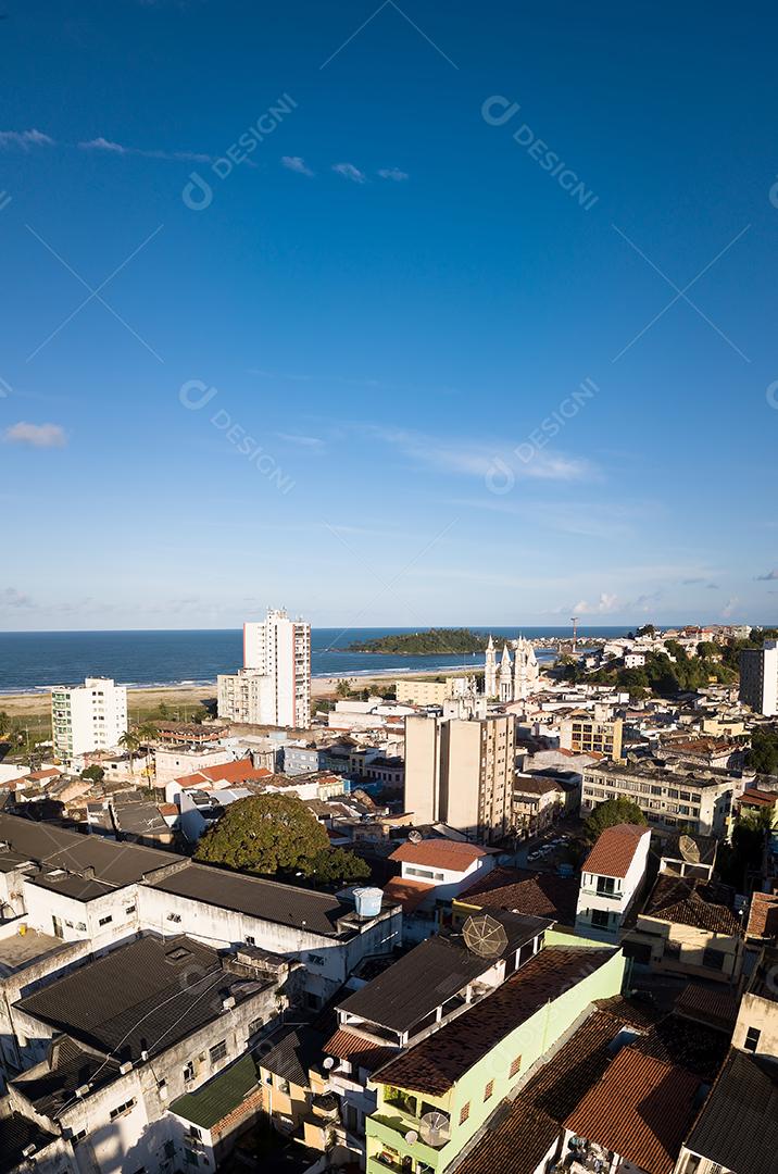 Vista Aérea da Cidade de Ilhéus na Bahia Brasil Imagem JPG