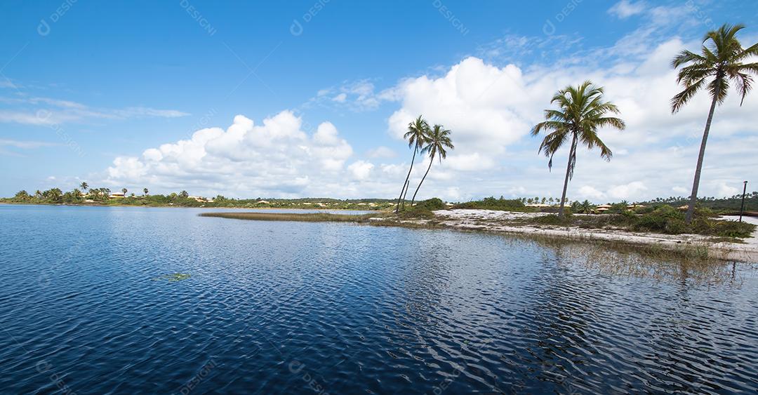 Costa do Sauípe a Paisagem da Costa Nordeste da Bahia Brasil Imagem JPG