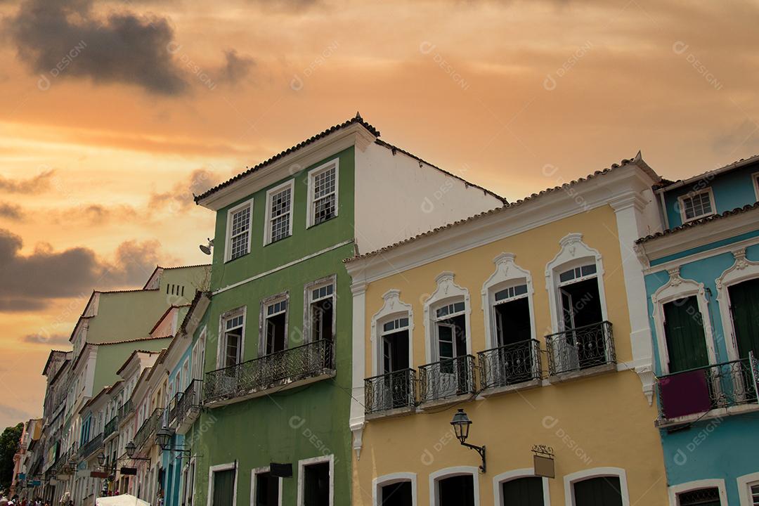 Centro histórico do Pelourinho da cidade de Salvador Bahia Brasil Imagem JPG