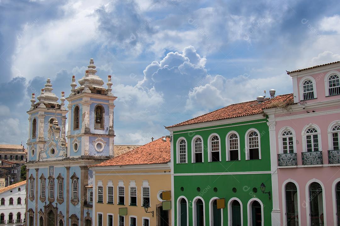 Centro histórico do Pelourinho da cidade de Salvador Bahia Brasil Imagem JPG