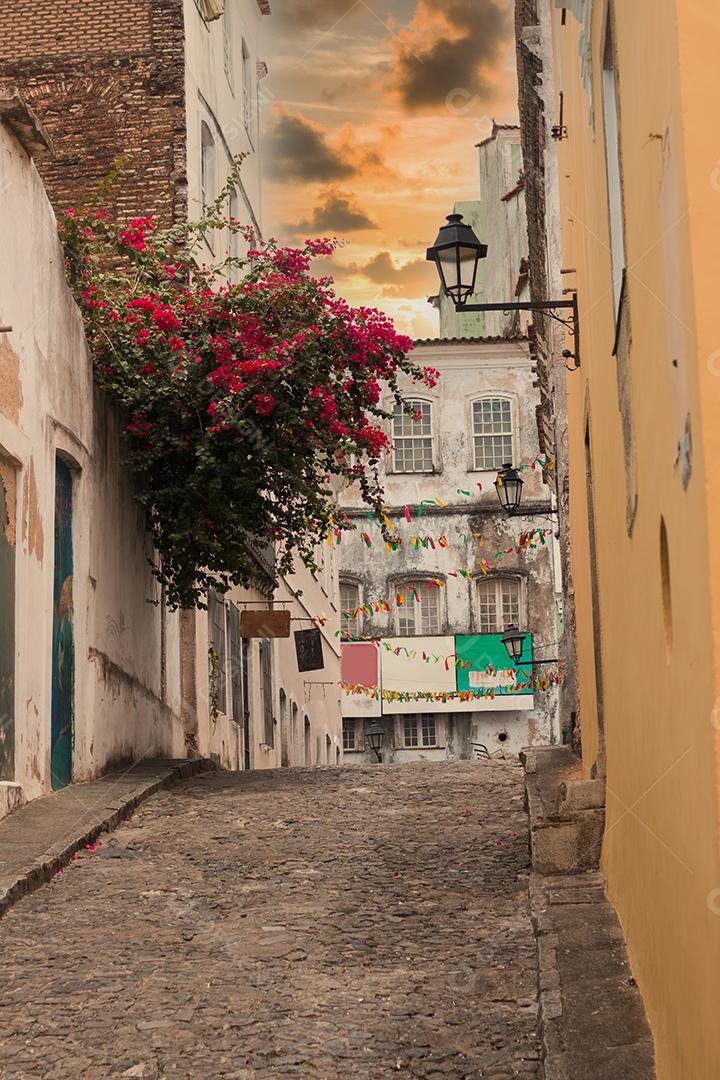 Centro histórico do Pelourinho da cidade de Salvador Bahia Brasil Imagem JPG