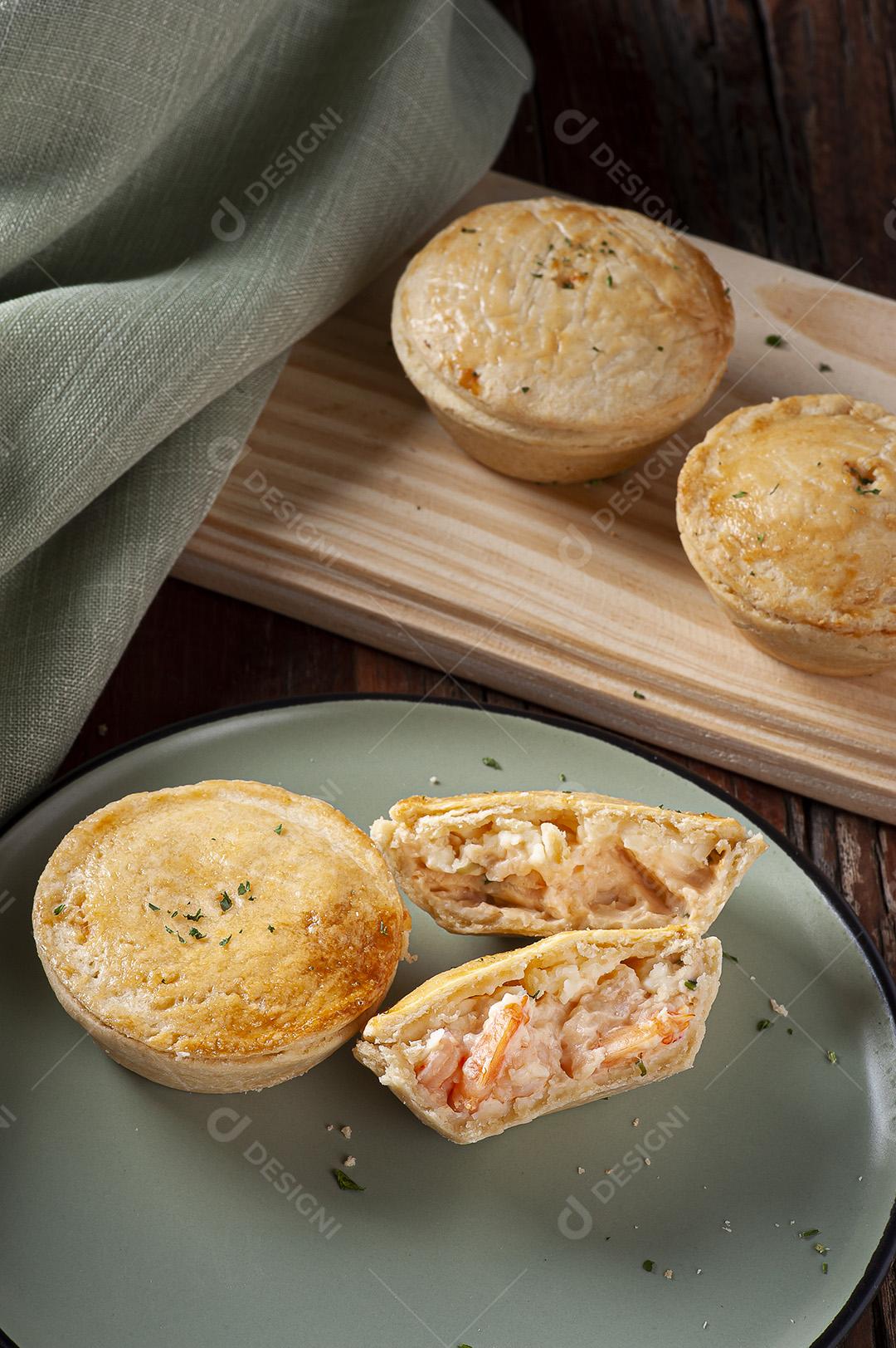 Empada de Camarão Imagem JPG