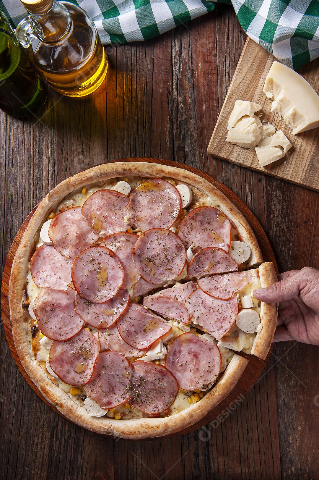 Pizza de Lombo Imagem JPG