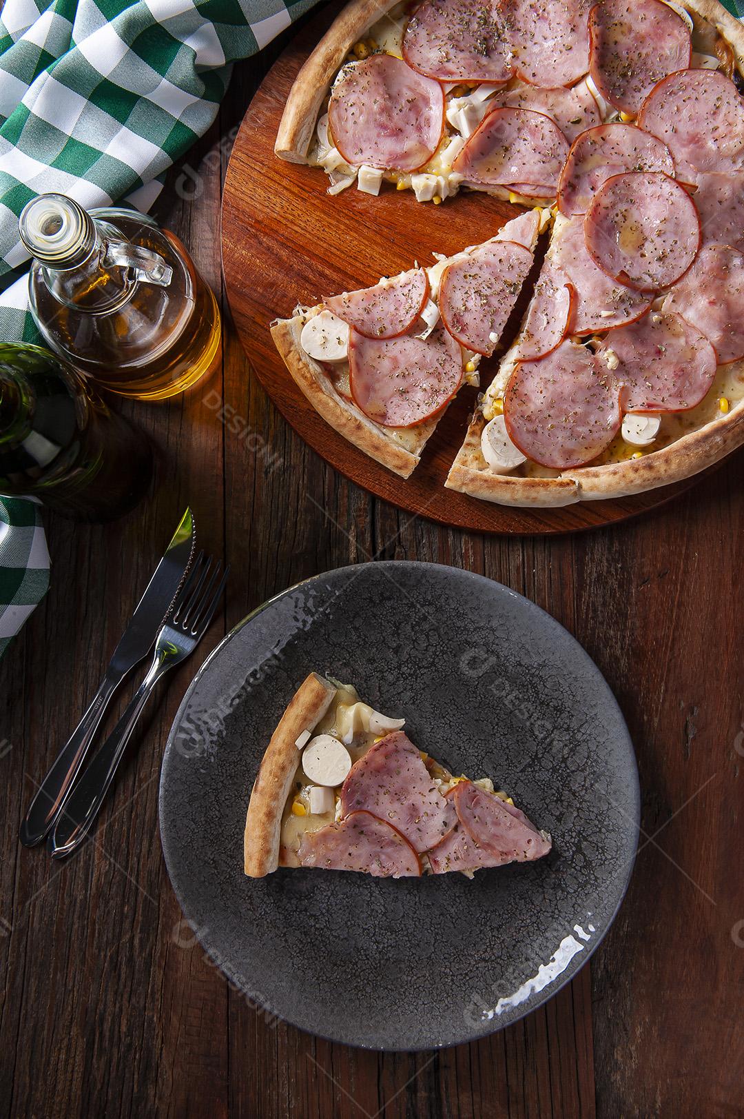 Pizza de Lombo Imagem JPG