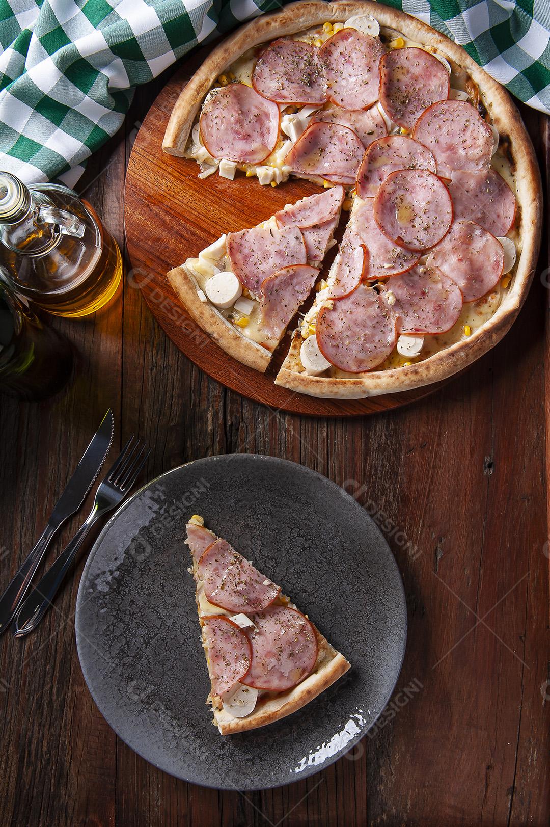 Pizza de Lombo Imagem JPG