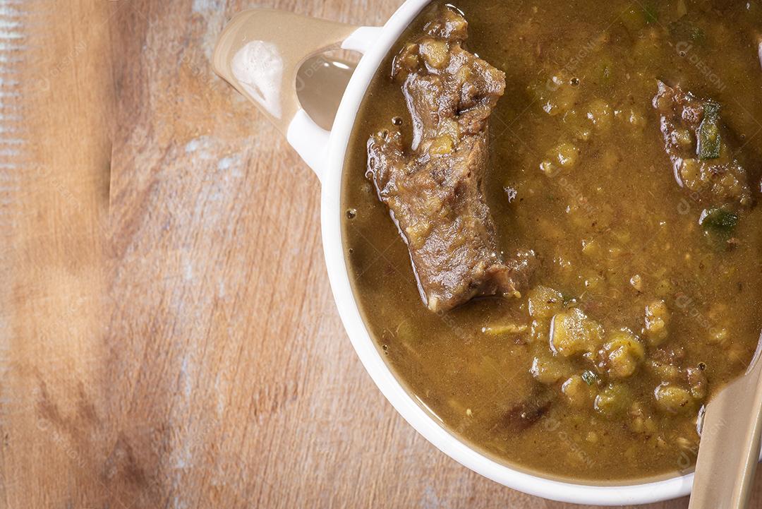 Caldo de ervilha