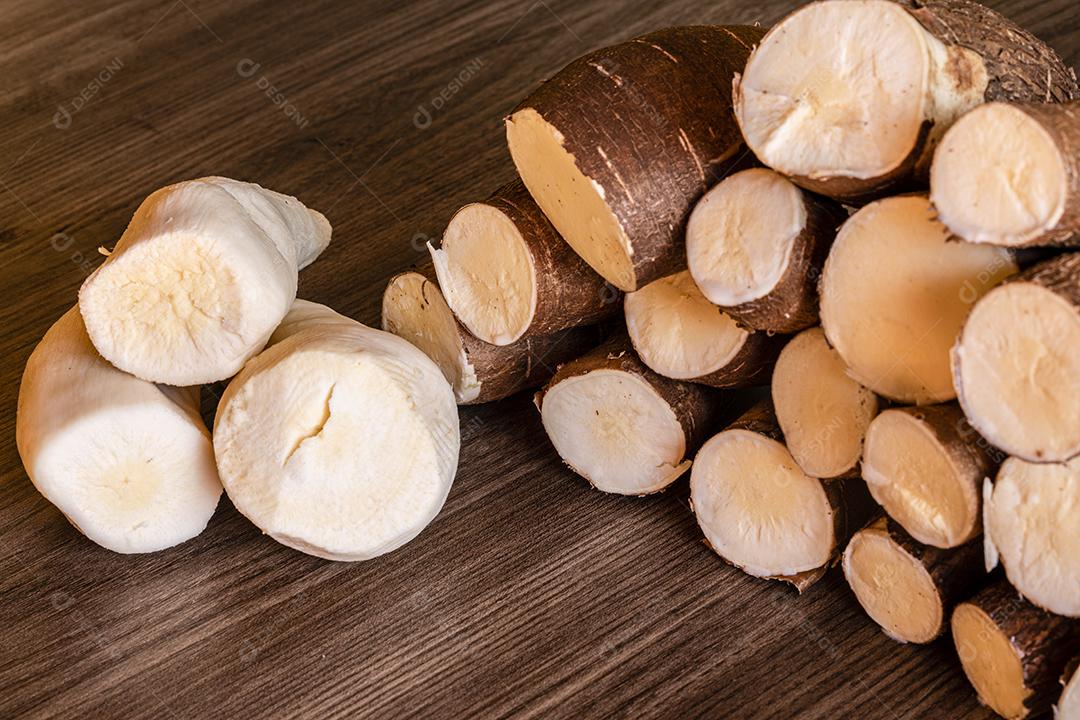 Fotos Mandioca, também chamada de mandioca, mandioca, balinghoy, mogo, mandioca, ka