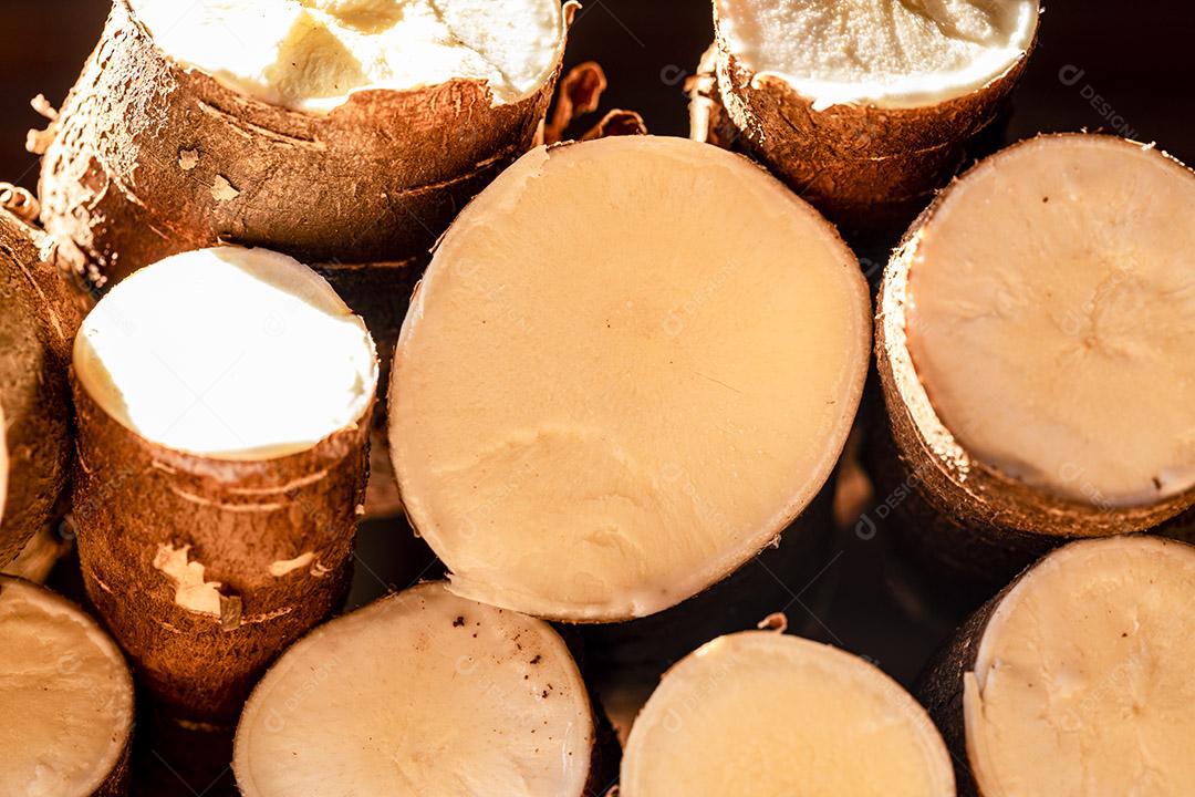 Fotos Mandioca, também chamada de mandioca, mandioca, balinghoy, mogo, mandioca, ka