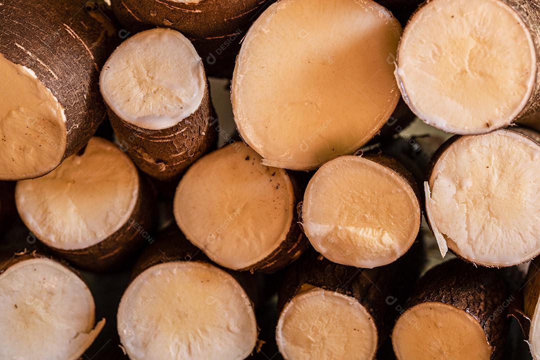 Fotos Mandioca, também chamada de mandioca, mandioca, balinghoy, mogo, mandioca, ka