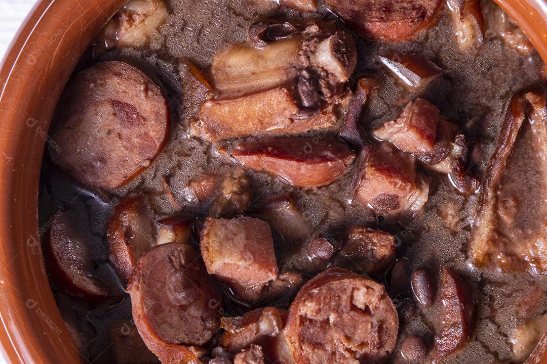 Feijoada Comida Típica Brasileira Imagem JPG