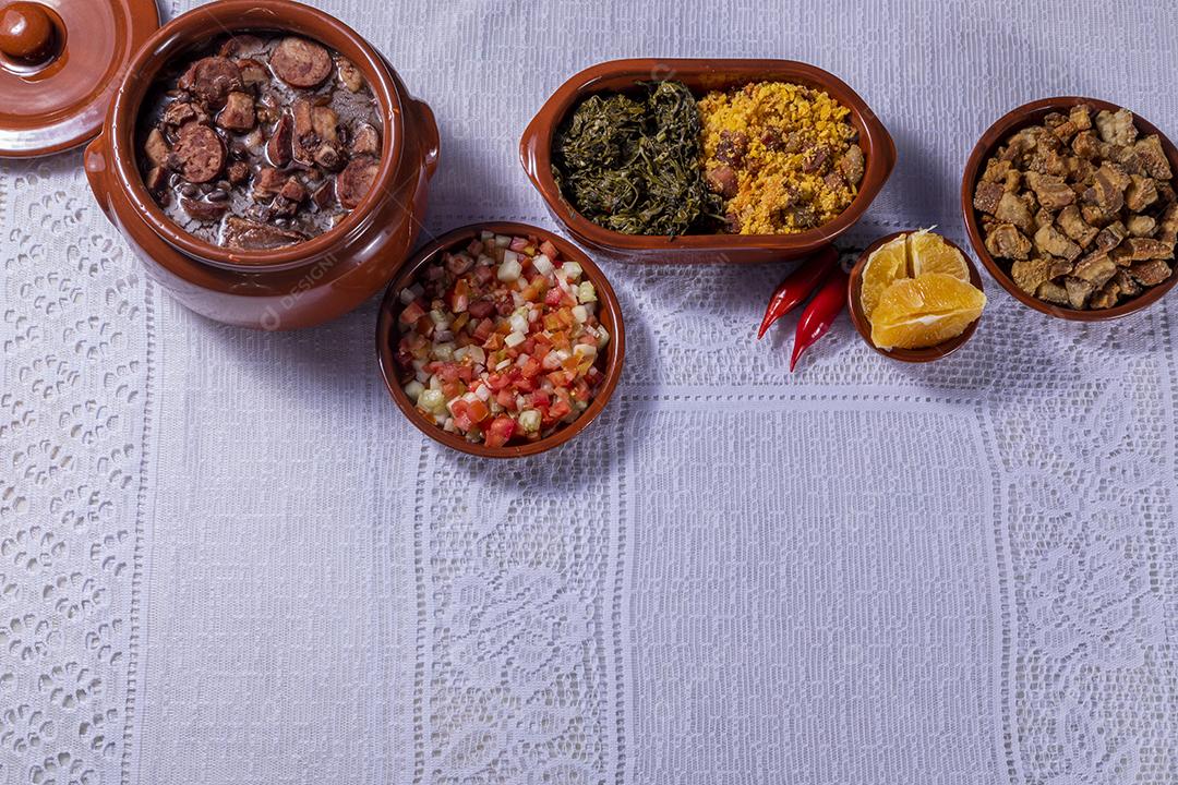 Feijoada Comida Típica Brasileira Imagem JPG