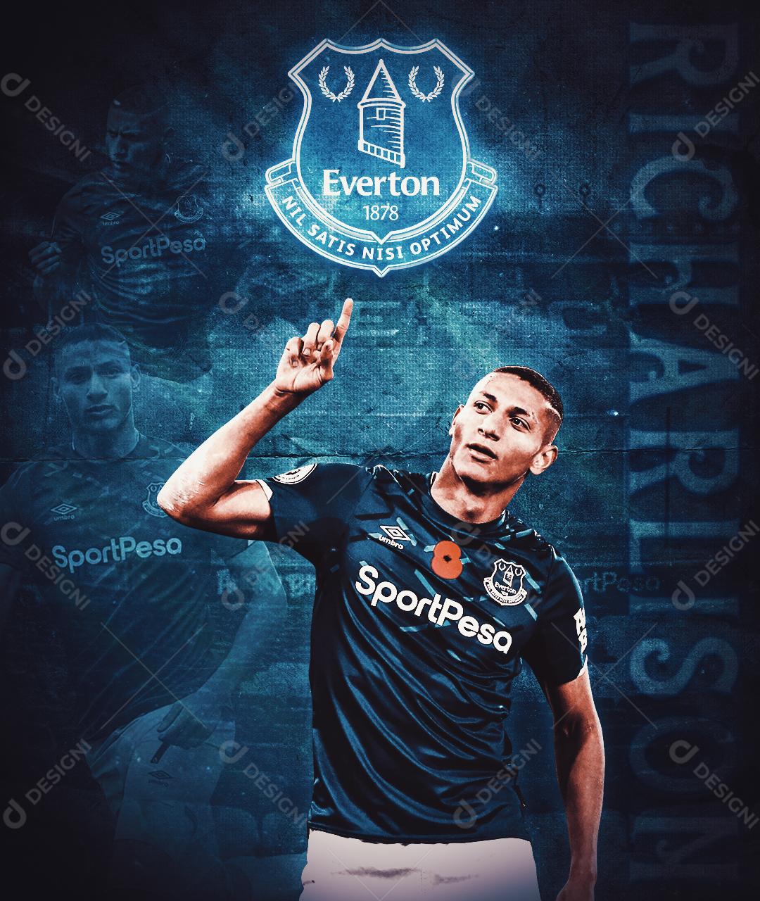 Social Media Futebol Jogador Richarlisson PSD Editável