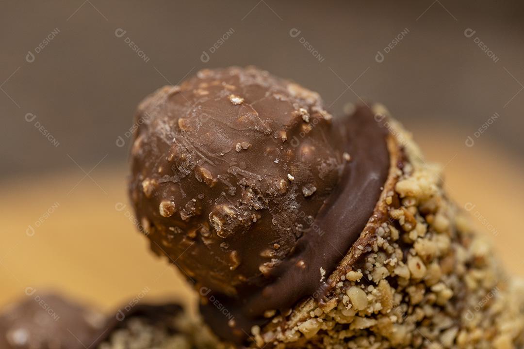 Cone trufado chocolate Imagem JPG
