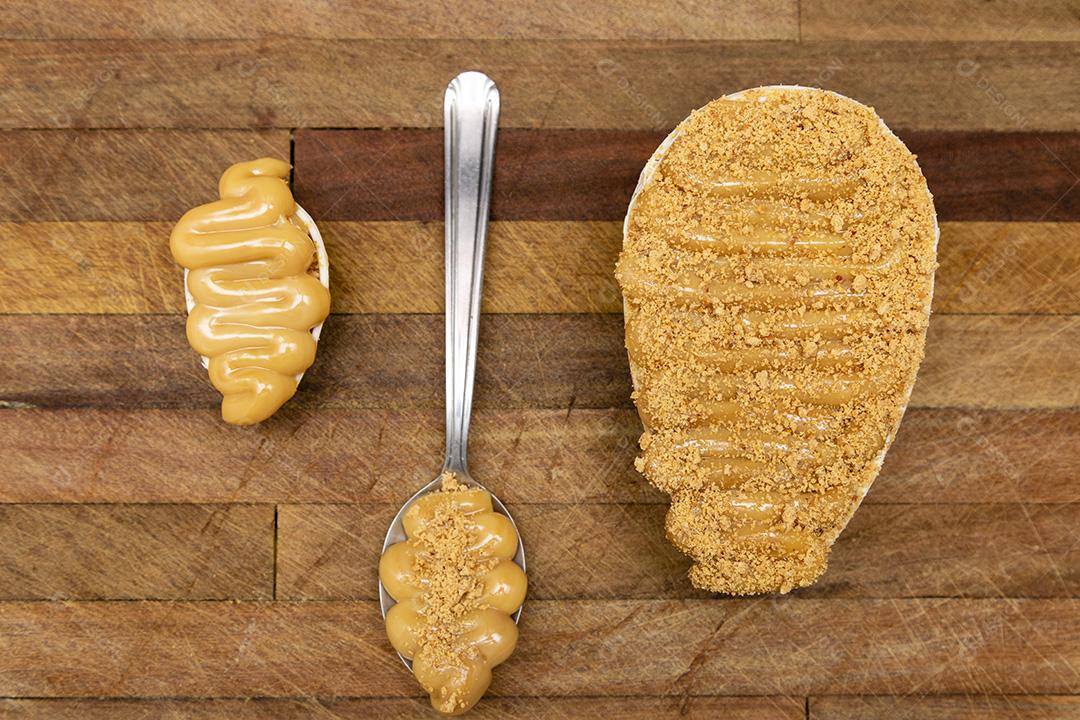 Ovo de páscoa gourmet com doce de leite magem JPG