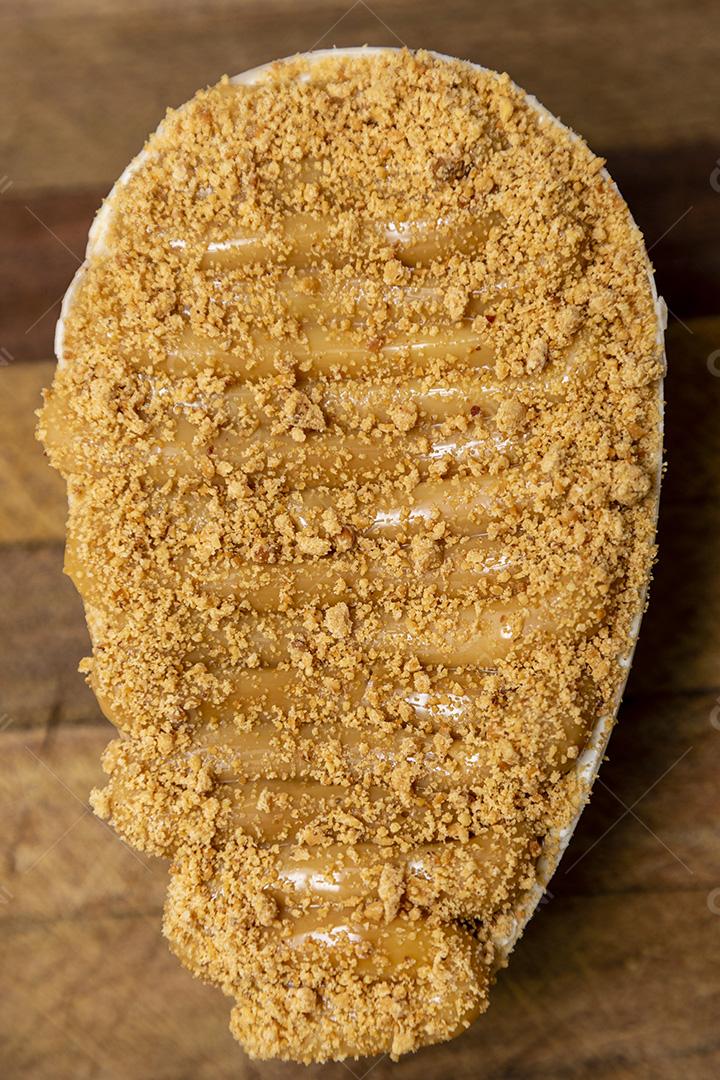 Ovo de páscoa gourmet com doce de leite magem JPG