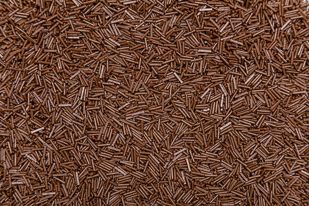 Textura de granulado chocolate Imagem JPG