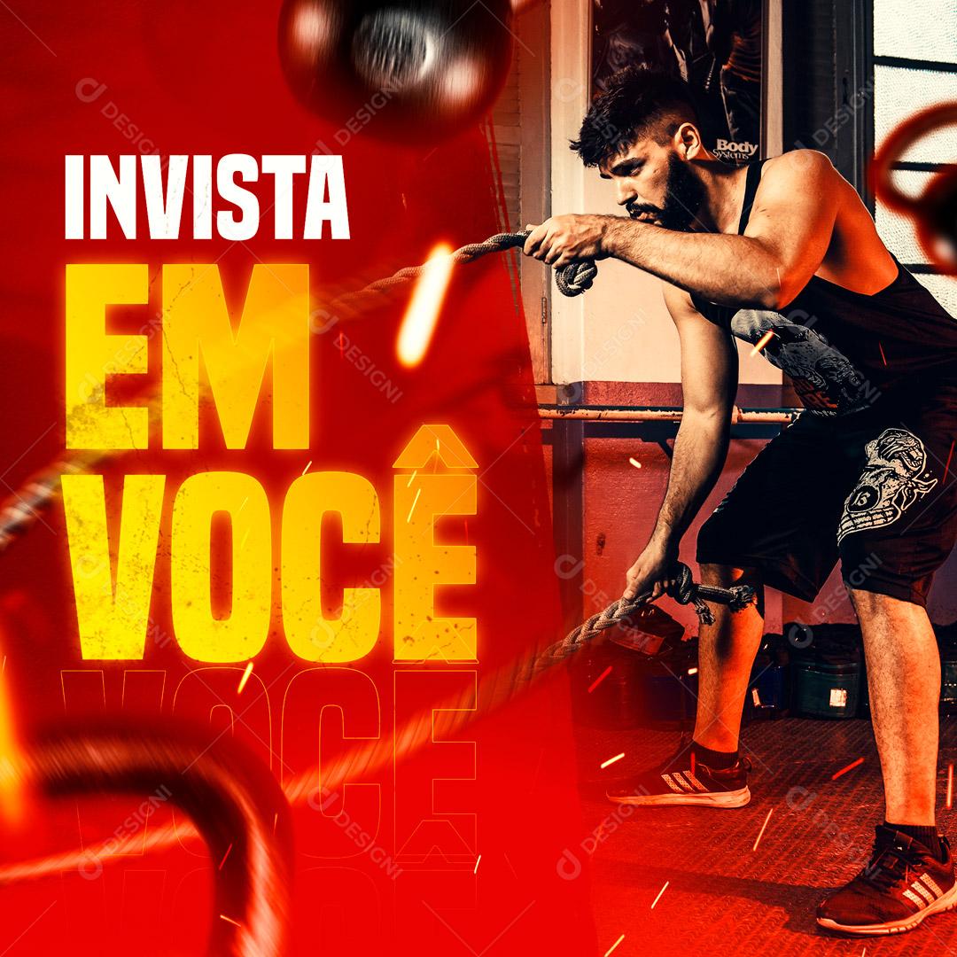 Envista Em Você Mesmo Social Media PSD Editável