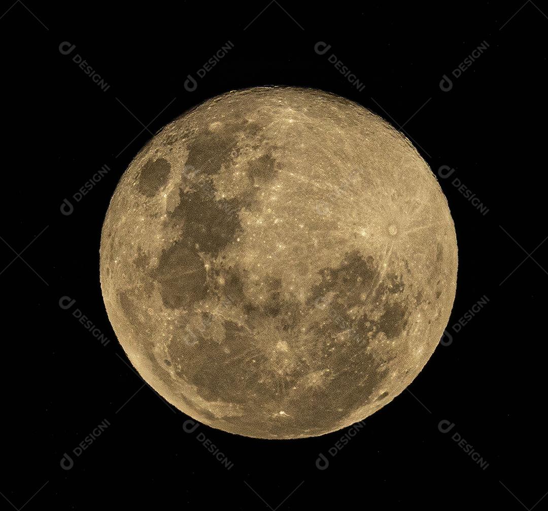 Lua ceu noite Imagem JPG