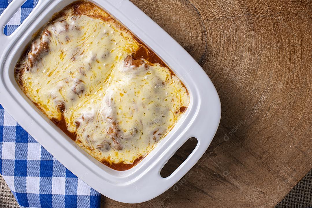 Steak Parmegiana also known as Filet Parmegiana JPG