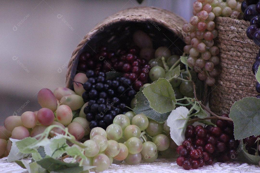 Santa Ceia. Vinho, Uvas. Ceia do Senhor