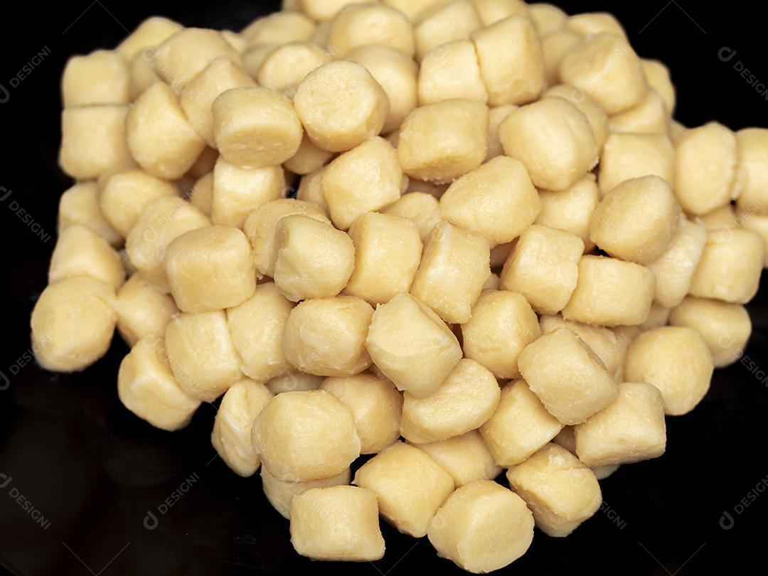 Nhoque cru fresco Imagem JPG