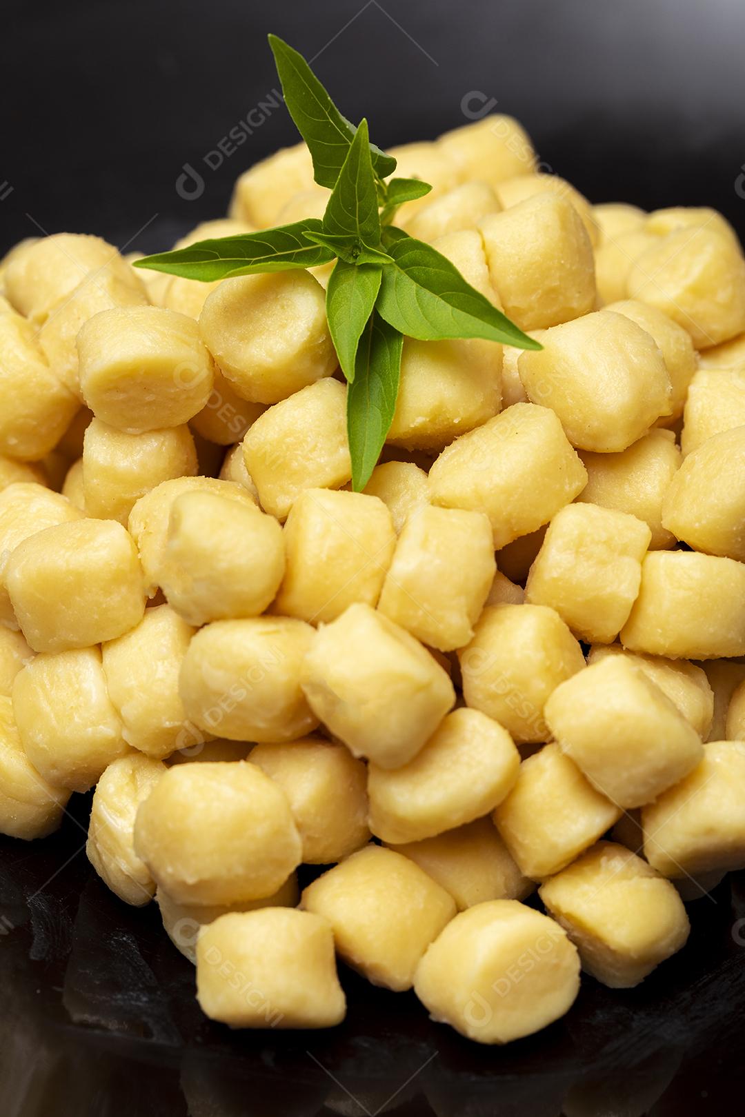 Nhoque cru fresco Imagem JPG