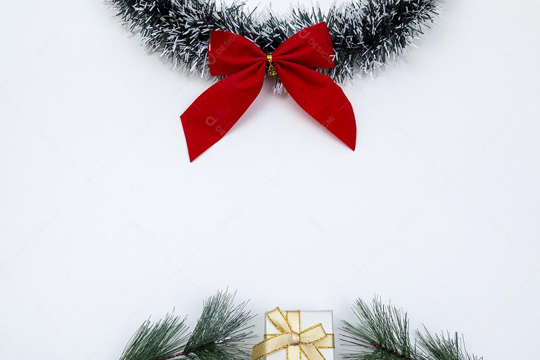 Fundo de Natal. Vista superior Imagem JPG