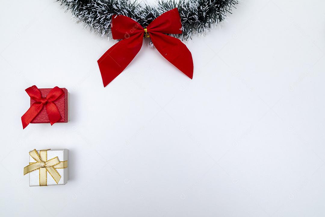 Fundo de Natal. Vista superior Imagem JPG