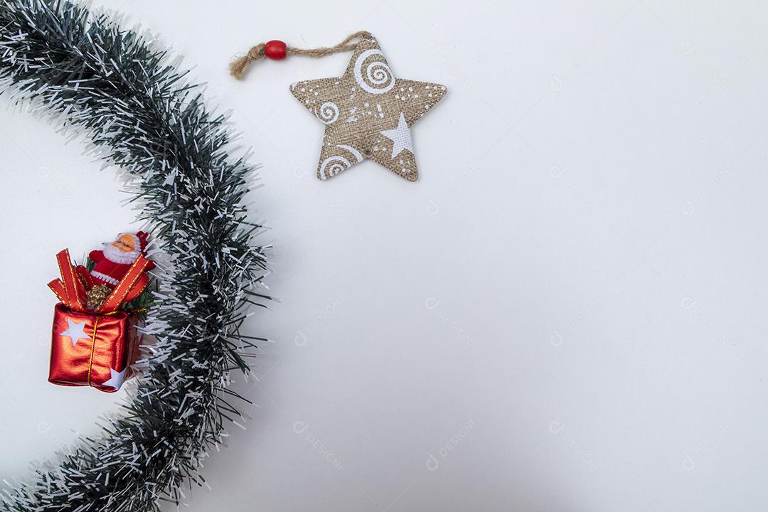 Fundo de Natal. Vista superior Imagem JPG