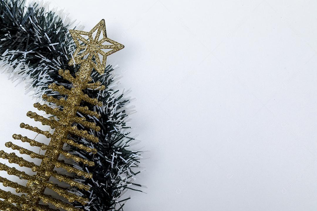 Fundo de Natal. Vista superior Imagem JPG