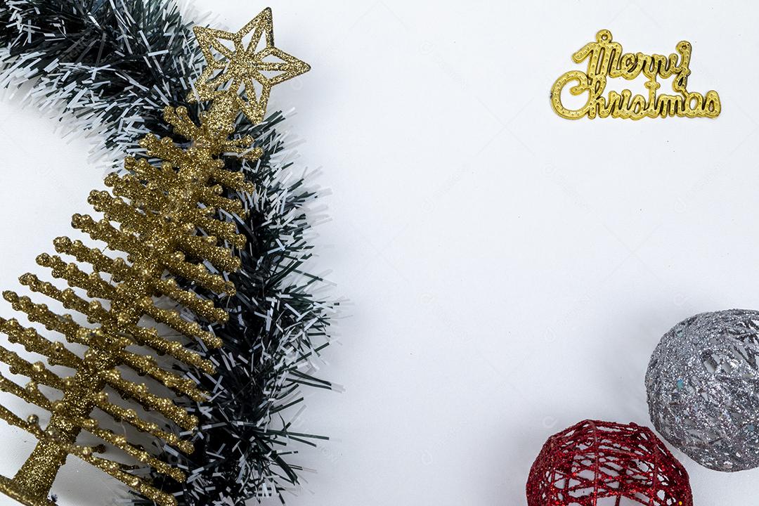 Fundo de Natal. Vista superior Imagem JPG